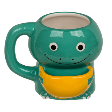 300ml Dolomite Mug Cookie Holder Dinosaur