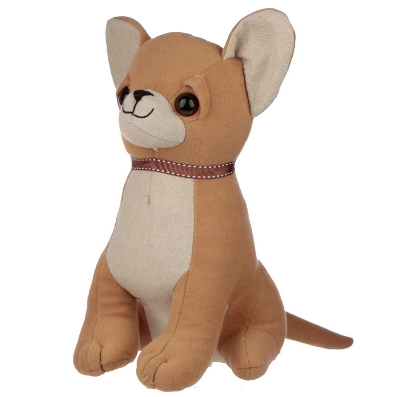 28cm Brown Chihuahua Dog Animal Door Stop