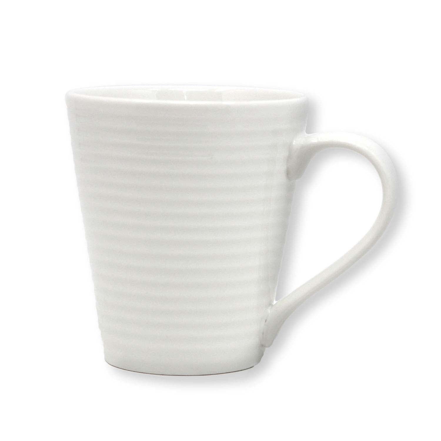 250ml Solar White Ceramic Mug Minimalist