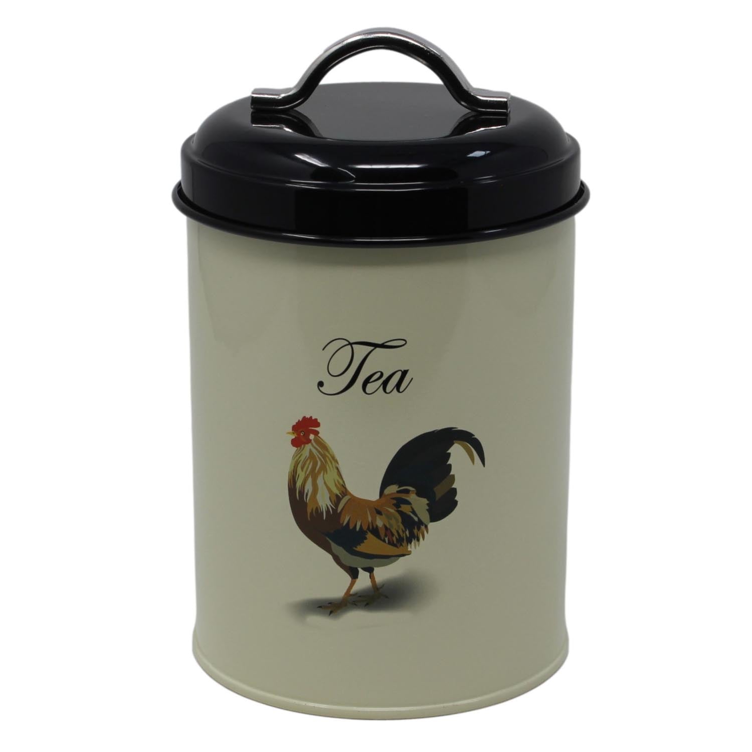 1.2L Cream Hen Kitchen Canister Storage Jar With Handle