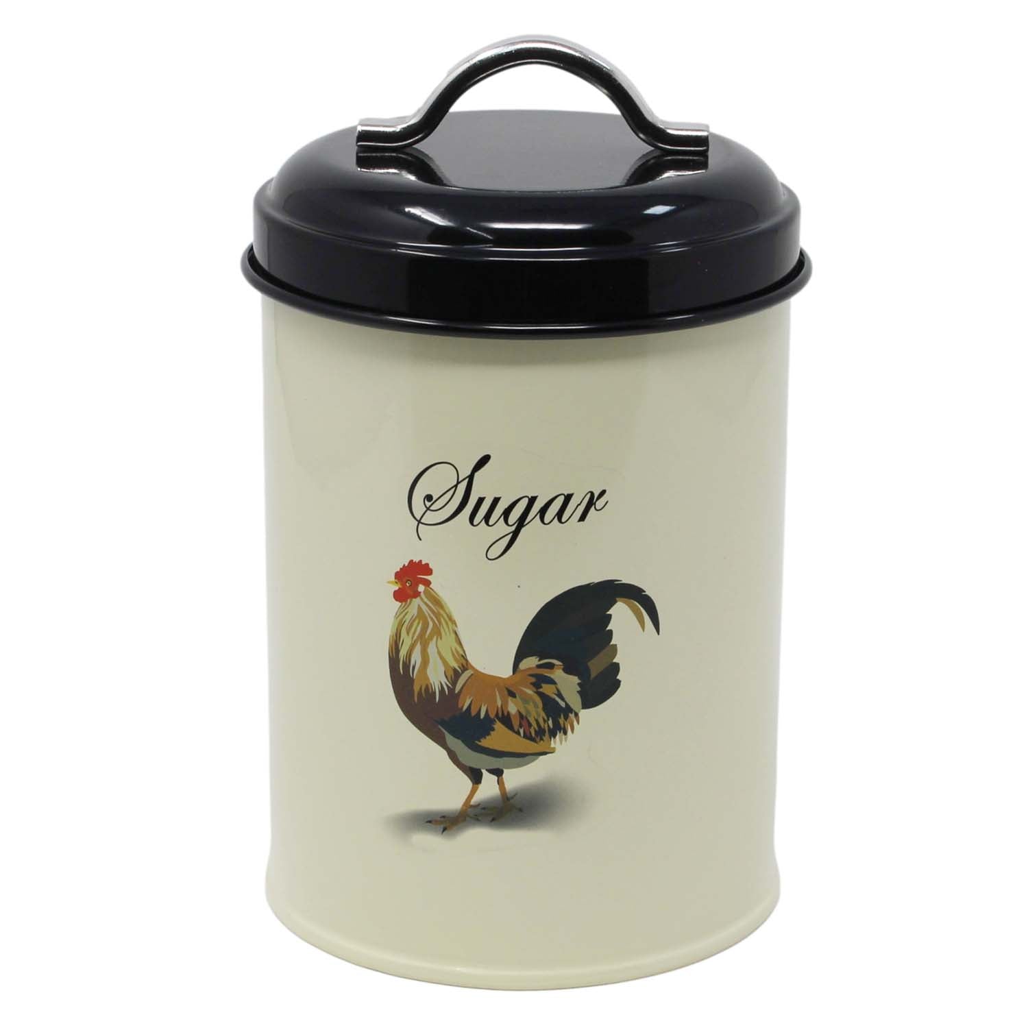 1.2L Cream Sugar Container Kitchen Storage Jar With Handle