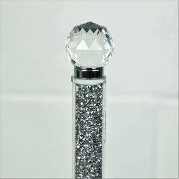 Mirror Crushed Crystal Diamond Kitchen Roll Tissue Paper Storage