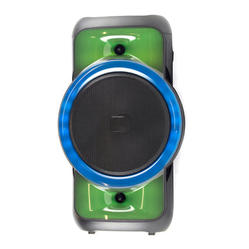 Intempo Boombox 200W PMPO Portable Bluetooth Karaoke Speaker With LED Lights