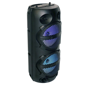 Intempo Maxim 100W PMPO Portable Bluetooth Karaoke Speaker With LED Lights