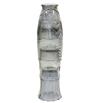 4pc Clear Glass Fish Shaped Stackable Tumbler Set