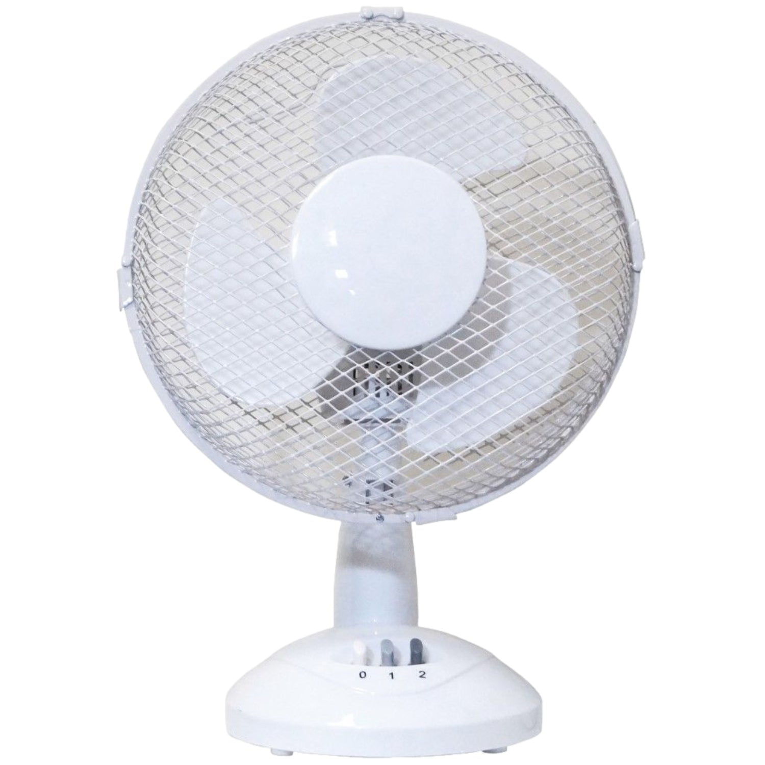 23cm Desktop Fan Table Top Two Speed Setting Oscillating Function Cooling Effect