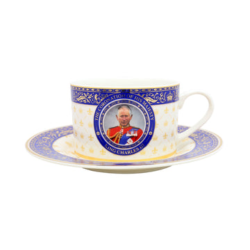 King Charles III Coronation Regal Cup And Saucer Set
