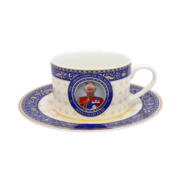 King Charles III Coronation Regal Cup And Saucer Set