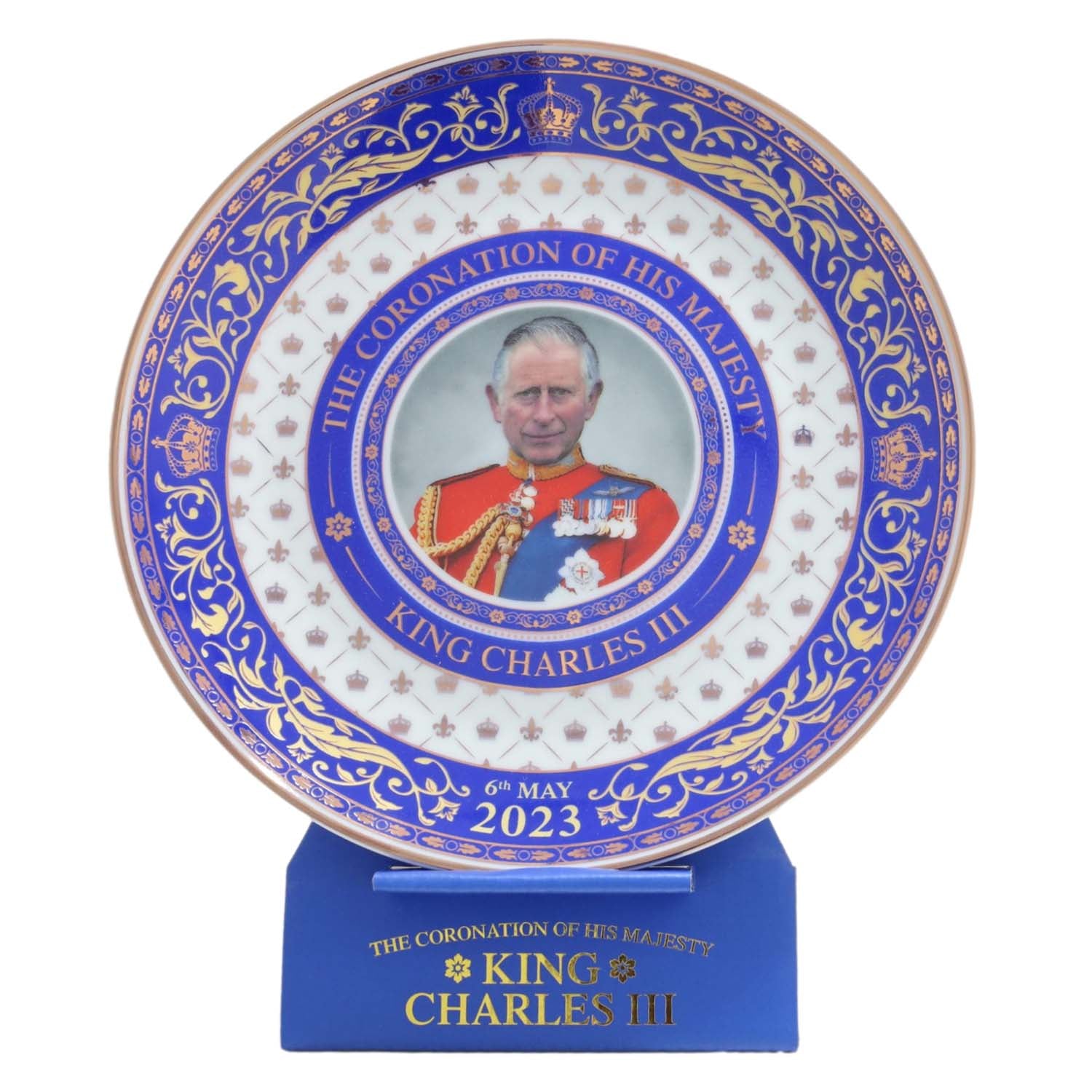 20cm King Charles III Coronation Commemorative Plate