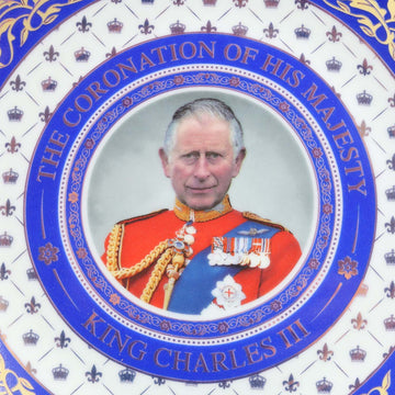 20cm King Charles III Coronation Commemorative Plate