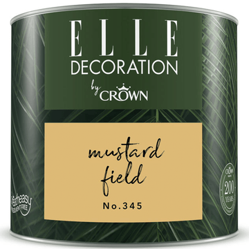 Elle Decoration Interior Paint - 125ml Yellow Mustard Field