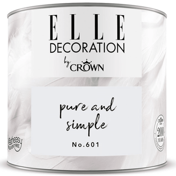 Elle Decoration Interior Paint - 125ml White Pure Simple
