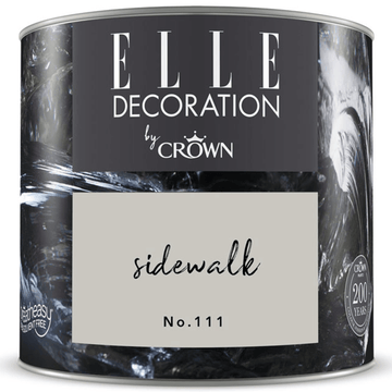 Elle Decoration Interior Paint - 125ml Grey Sidewalk