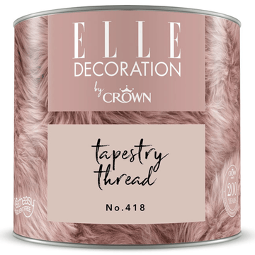 Elle Decoration Interior Paint - 125ml Pink Tapestry Thread