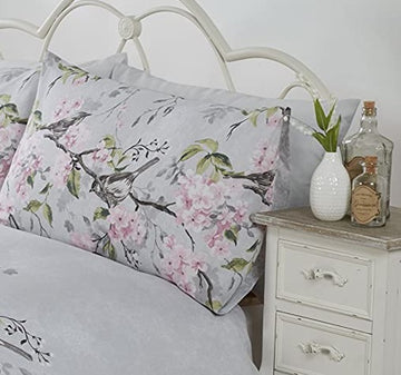 Blossom Duvet Cover Single Eloise Grey