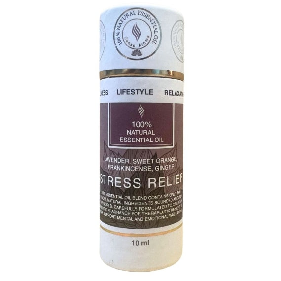 Stress Relief 10ml Essential Oil Blend for Ultrasonic Diffusers