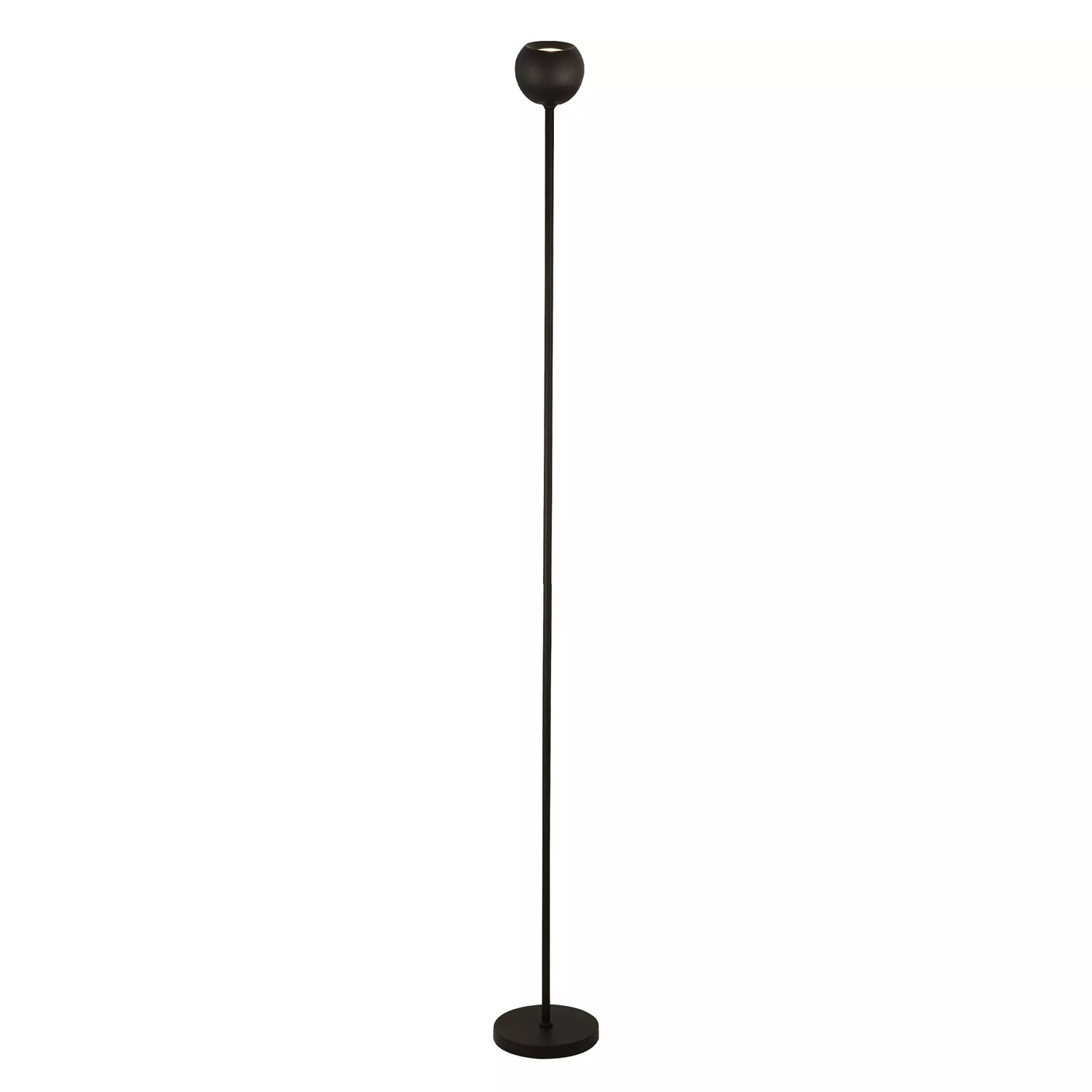 Eindhoven 180cm Modern Sand Black Metal Floor Lamp