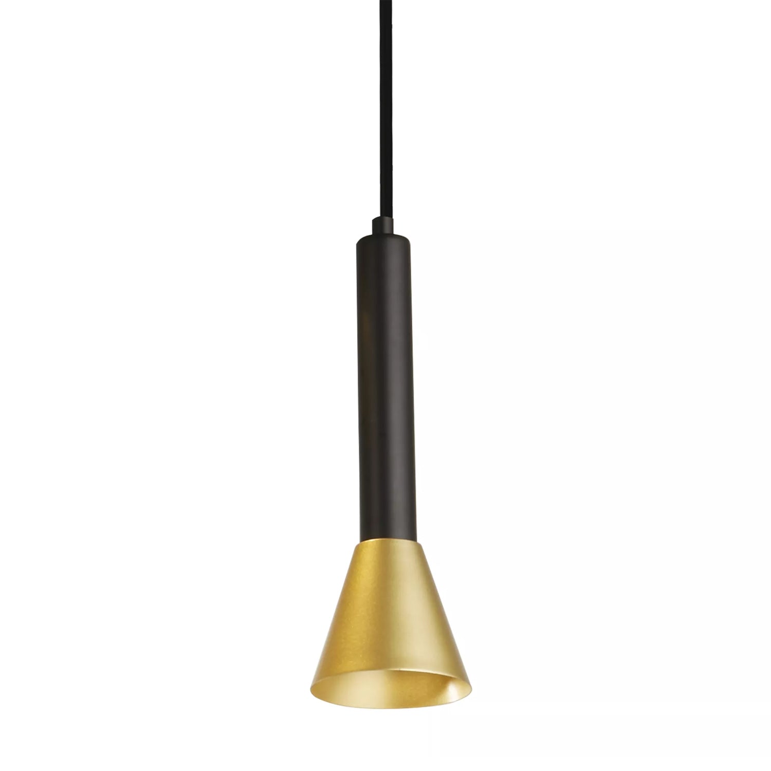Black Gold GU10 Adjustable Signal Pendant Light