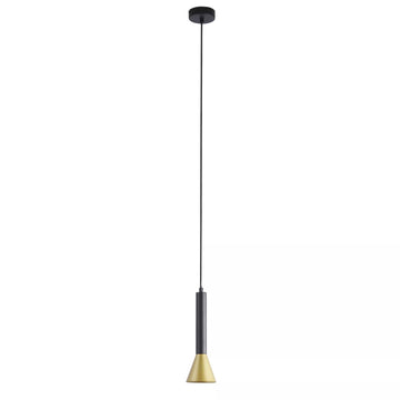 Black Gold GU10 Adjustable Signal Pendant Light