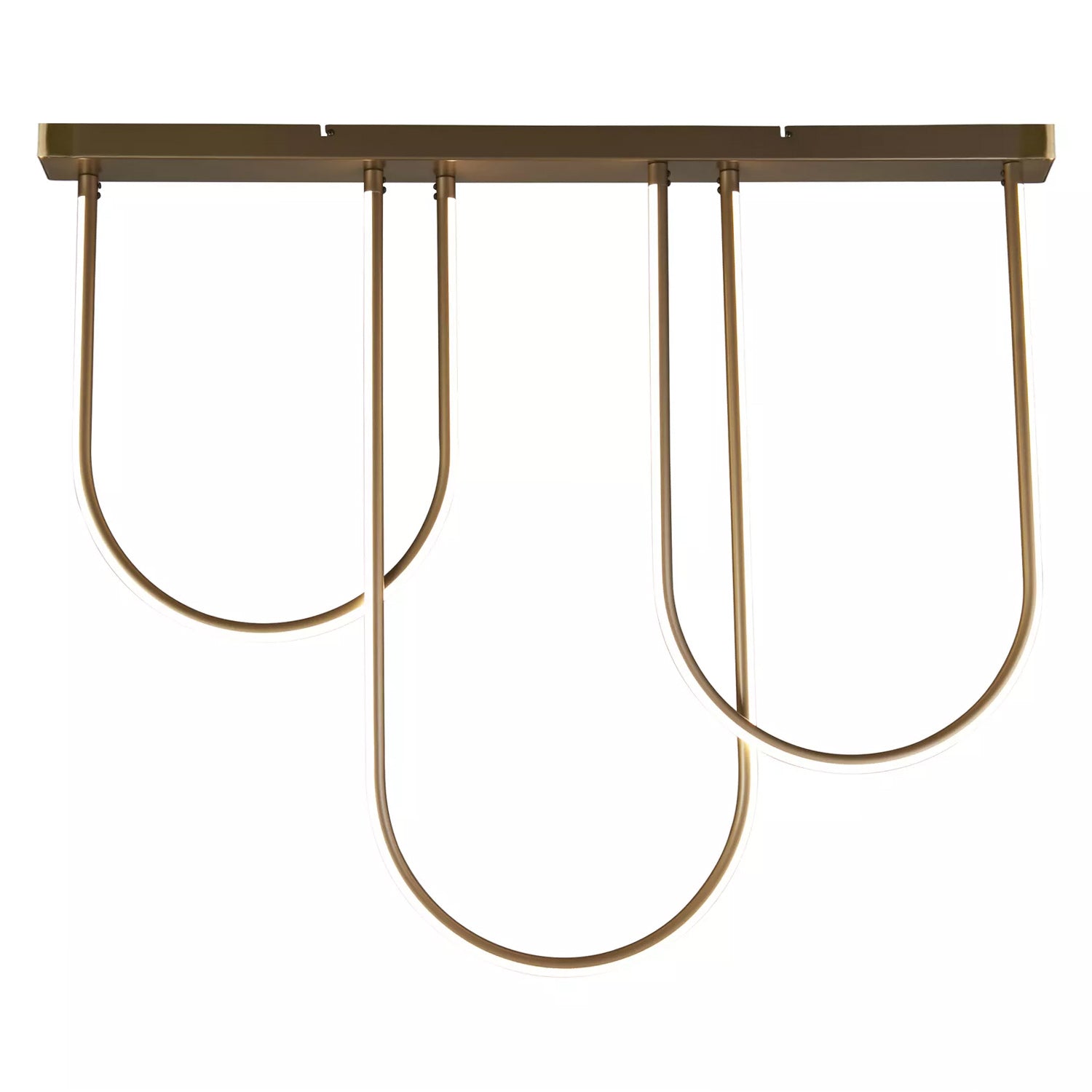 Chime 35W 4415lm 3000K Bronze LED Flush Ceiling Light