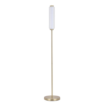 Satin Brass 10W Integrated LED 1101 Lumens IP20 LED Floor Lamp