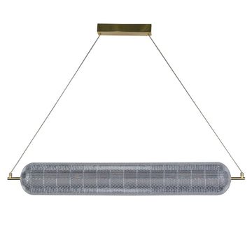 Light Satin Brass 42.5W 5711lm 108cm LED Capsule Convertible Pendant