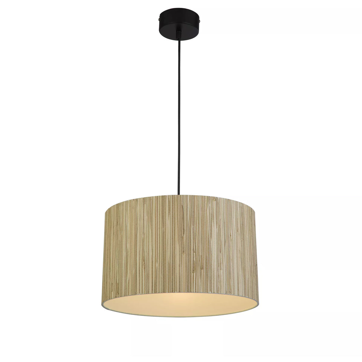 Meadow Natural Grass Shade Pendant Light