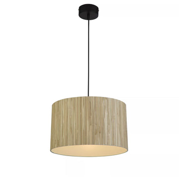 Meadow Natural Grass Shade Pendant Light