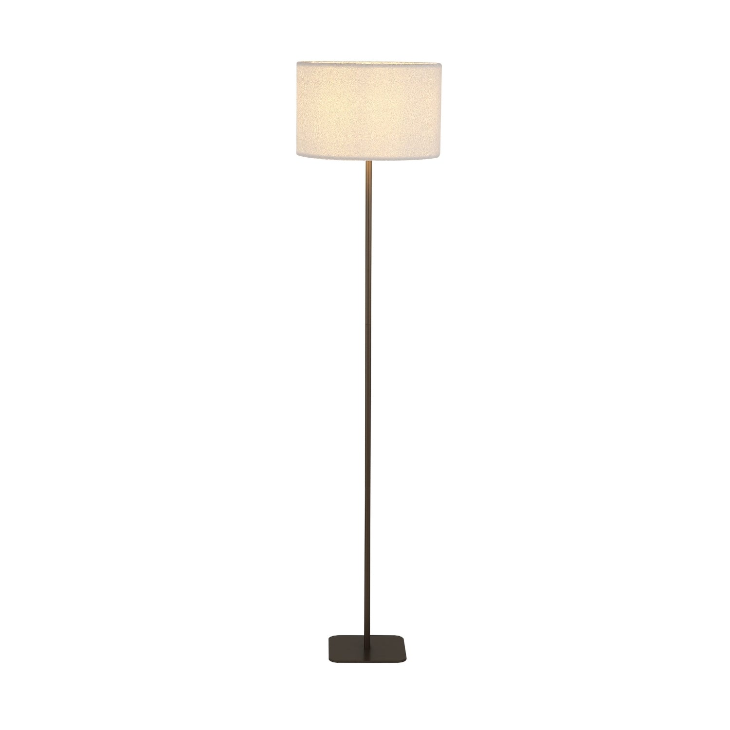 Chelsea Floor Lamp Cashmere Shade Latte Metal Base E27 150cm