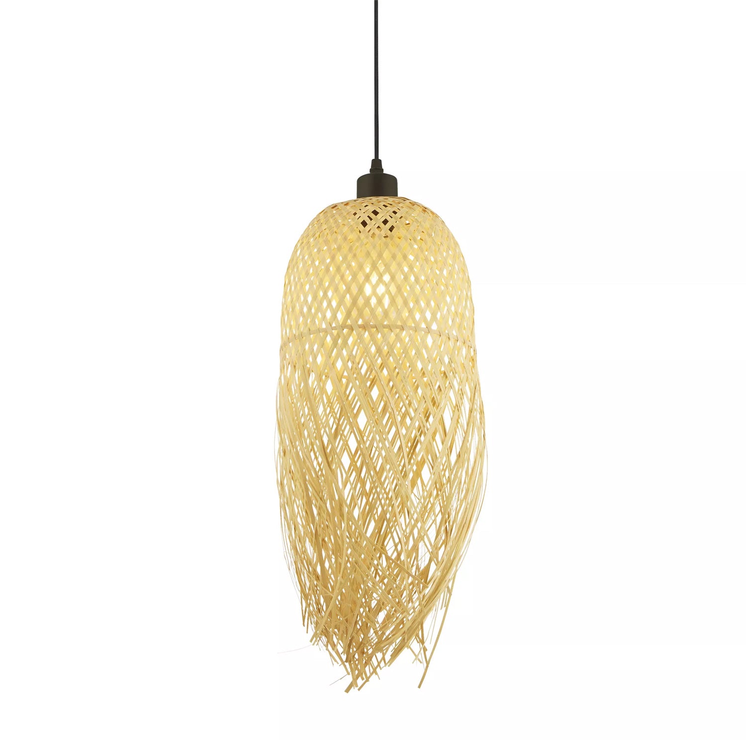 Bali Natural Bamboo Shade Pendant Light