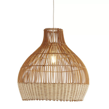 Bali Natural Rattan Bamboo Shade Pendant Light