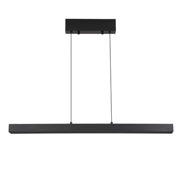 Linear Black 13W 4000lm Dimmable 150cm LED Pendant Light