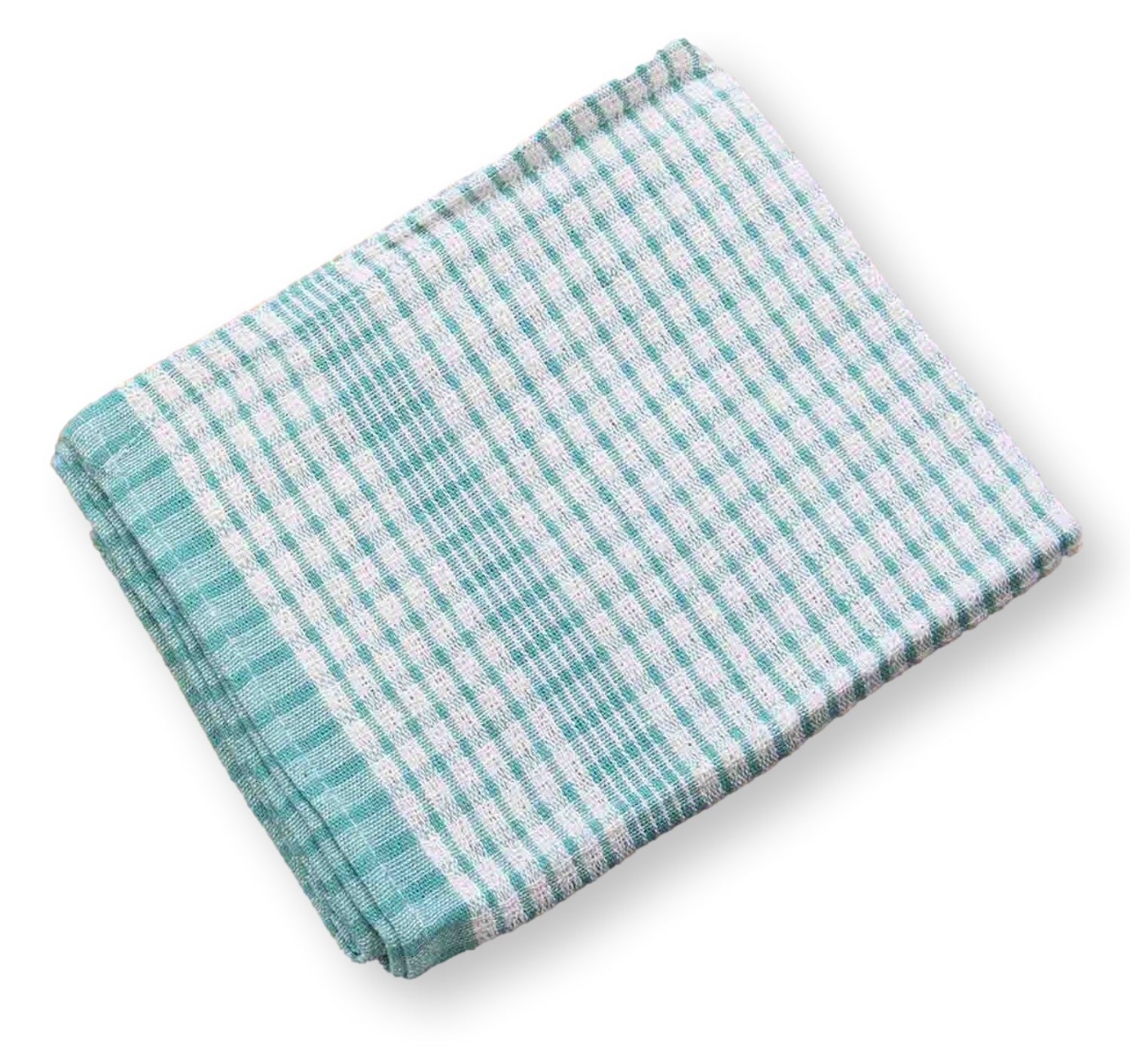 5pk Wonderdry Dish Glass Cloth Tea Towel - Green