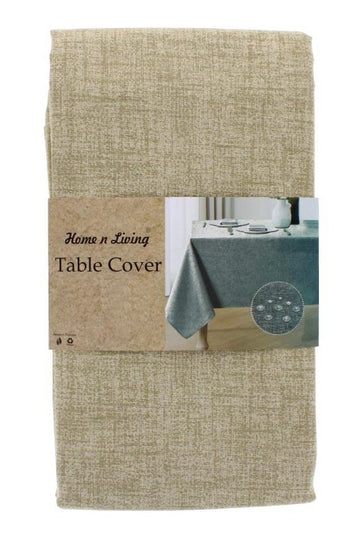 Linen Look Tablecloth 178x230cm - Natural