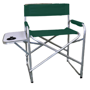 Outdoor Director's Picnic Chair with Side Table