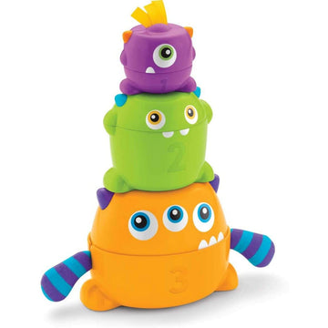 Stack n Nest Baby Monsters Numbers Learning Baby Toy