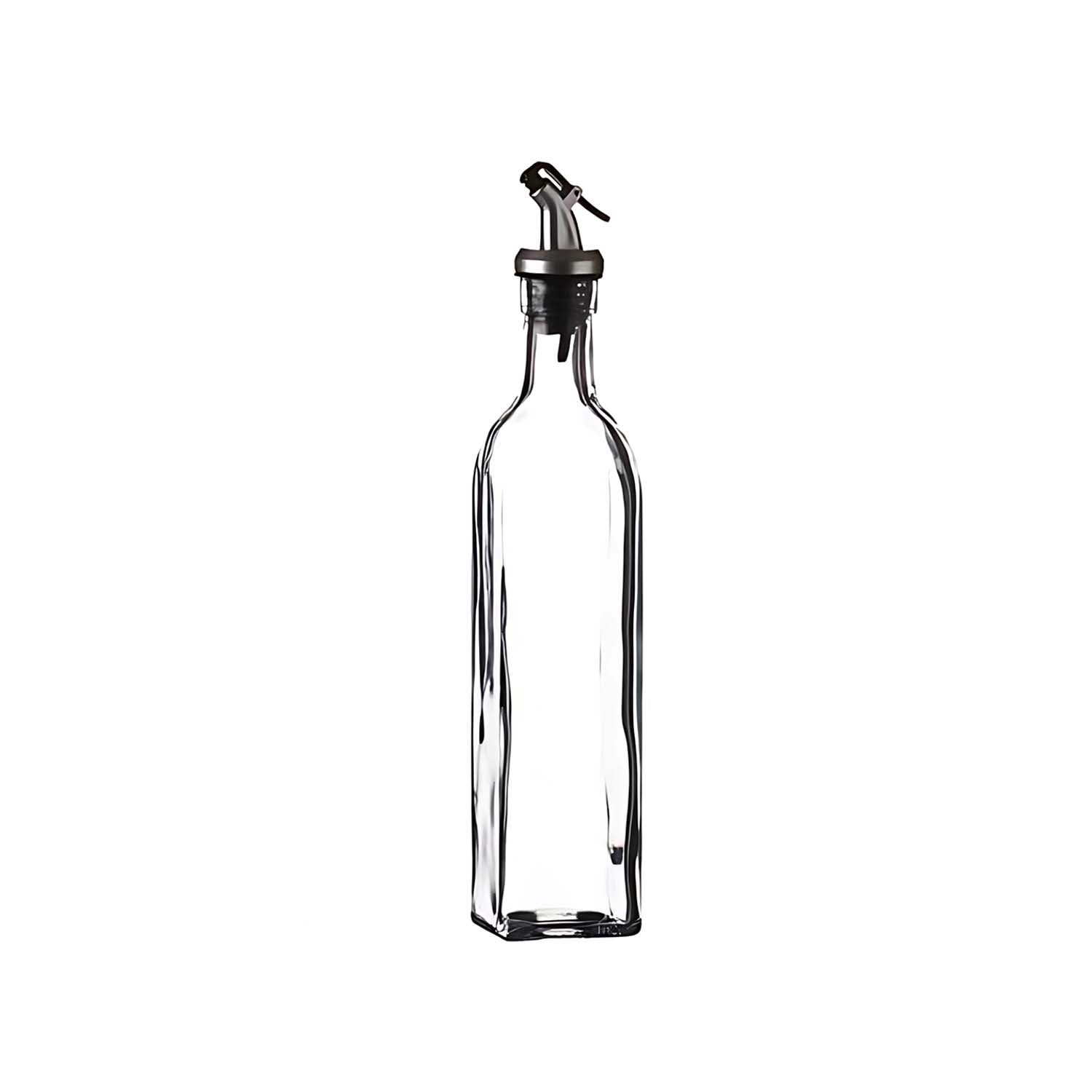 500ml Clear Glass Oil Bottle Dispenser