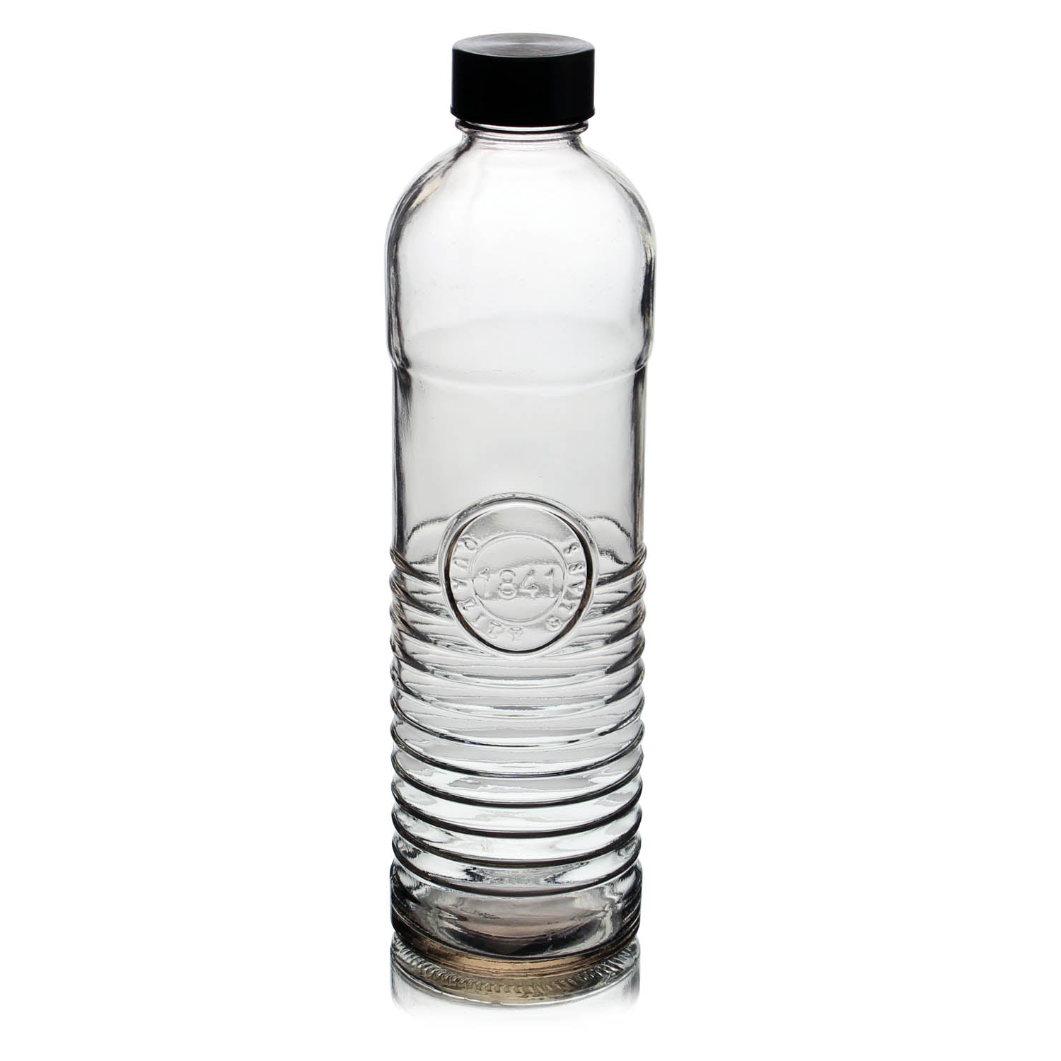 Urban Living 1L Assorted Design Glass Bottle