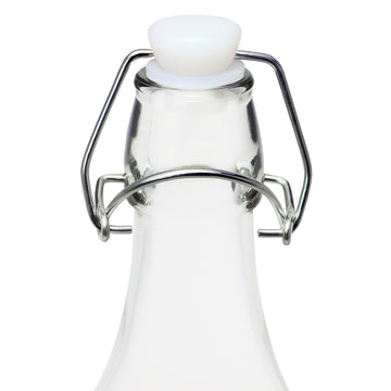 2Pcs 1000ML Vintage Preserving Glass Bottle with Clip Top Lid