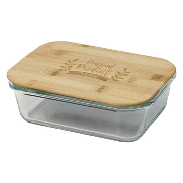 650ml Rectangle Glass Storage Container