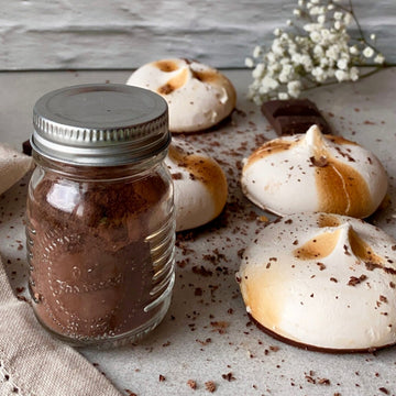 Set of 6 Small 70ml Glass Jar