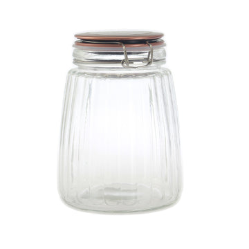 3pcs 1.5L Clip Top Preserving Storage Glass Jar