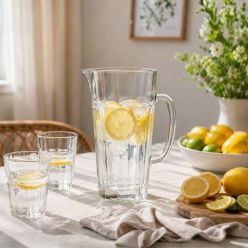 1.2L With Handle Glass Jug