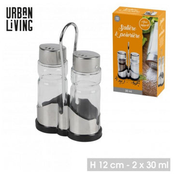 3-Sets of 30ml Glass Salt & Pepper Shakers Set