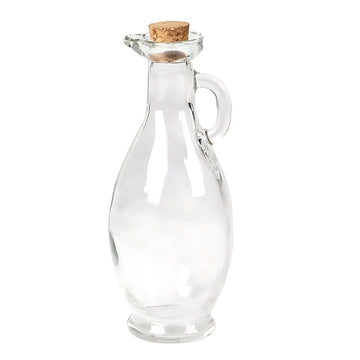 250ml w/ Cork Lid Oil & Vinegar Glass Bottles