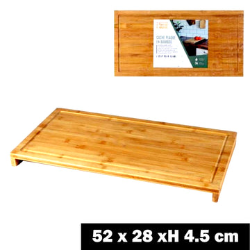 3Pcs Wooden Rectangle Cutting Board With Legs
