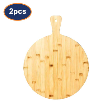 2pcs 35cm Pizza Serving Chopping Board