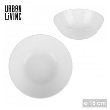 16cm White Opal Glass Bowl