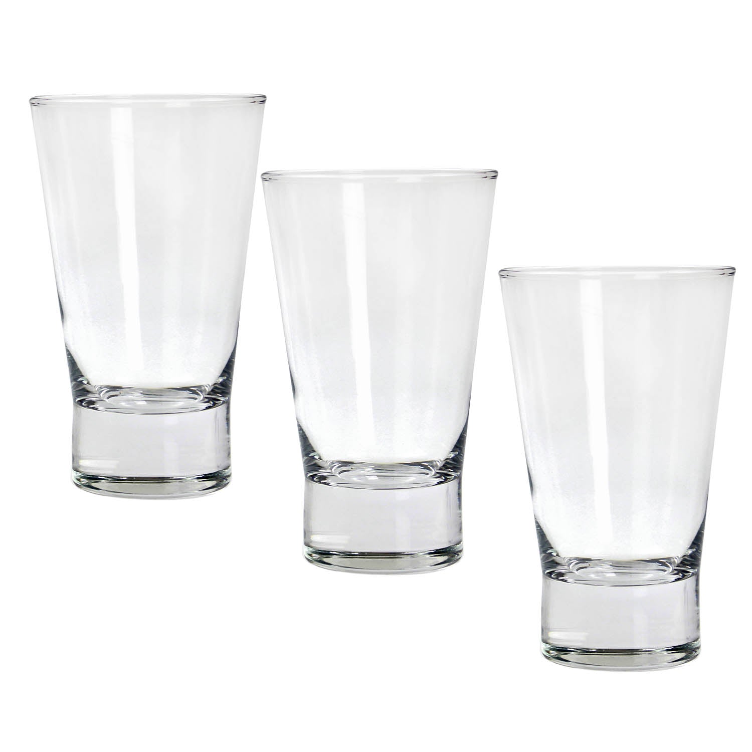 Pasabahce Petra 310ml Tall Thick Base Drinking Glasses