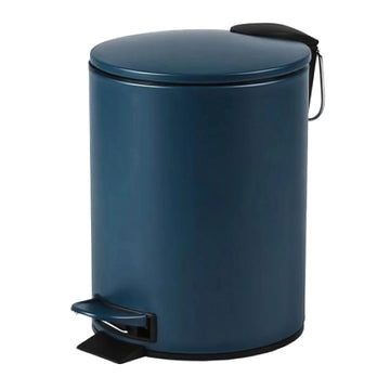 Metal Dark Blue w/ Soft Close Lid 3L Pedal Bin